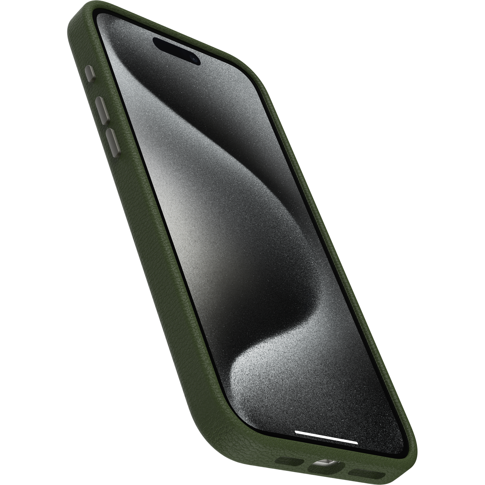 כיסוי לאייפון <b> 16 pro max </b> קקטוס מעור מלאכותי עם MagSafe - שחור / חום / ירוק – תמונה 3