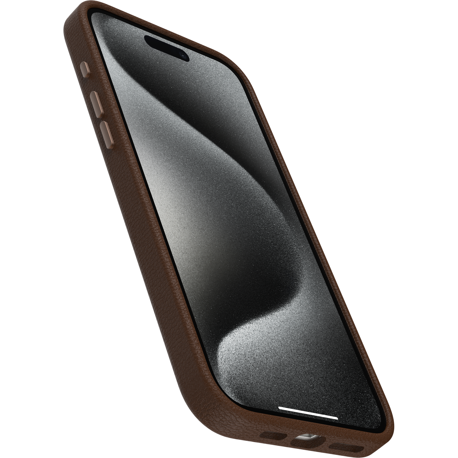 כיסוי לאייפון <b> 16 pro max </b> קקטוס מעור מלאכותי עם MagSafe - שחור / חום / ירוק – תמונה 9