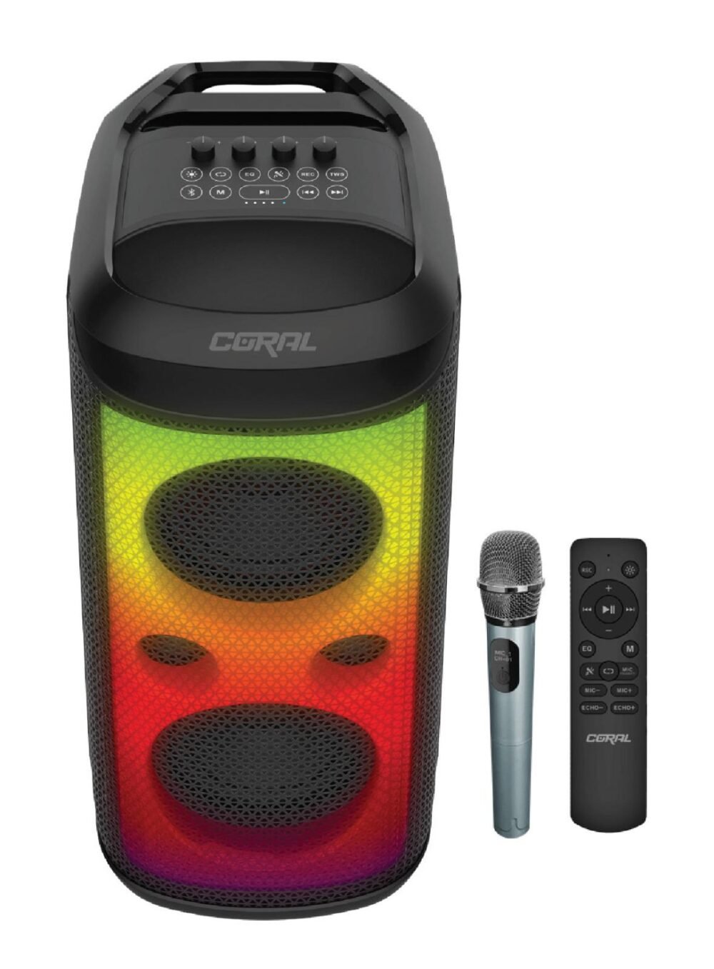 בידורית אלחוטית   <b> CORAL CXI 200</b> עם יכולת ביטול הזמר לקריוקי