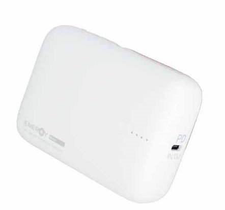 Alternative view of סוללת גיבוי / מטען ניידDL ENERGY Power Bank 9.6K שחור / לבן