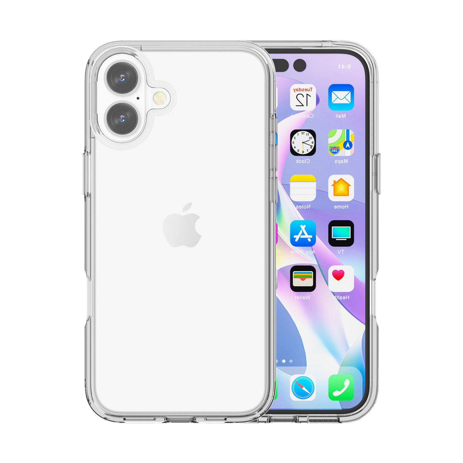 מגן לאייפון <b> 16 </b> מבית GRIP CRYSTAL קשיח ומגן במיוחד
