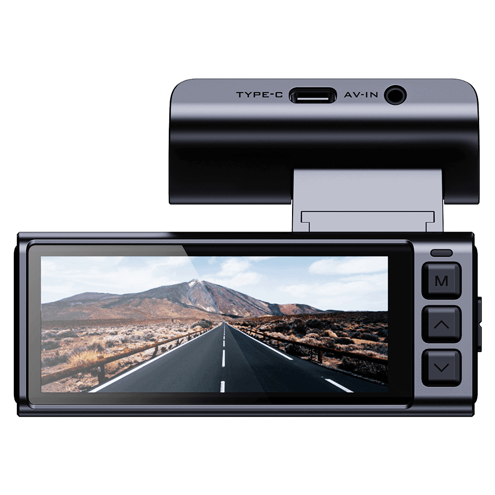 מצלמה לרכב דו כיוונית DVR-1200 DUO קדימה ואחורה. – תמונה 3