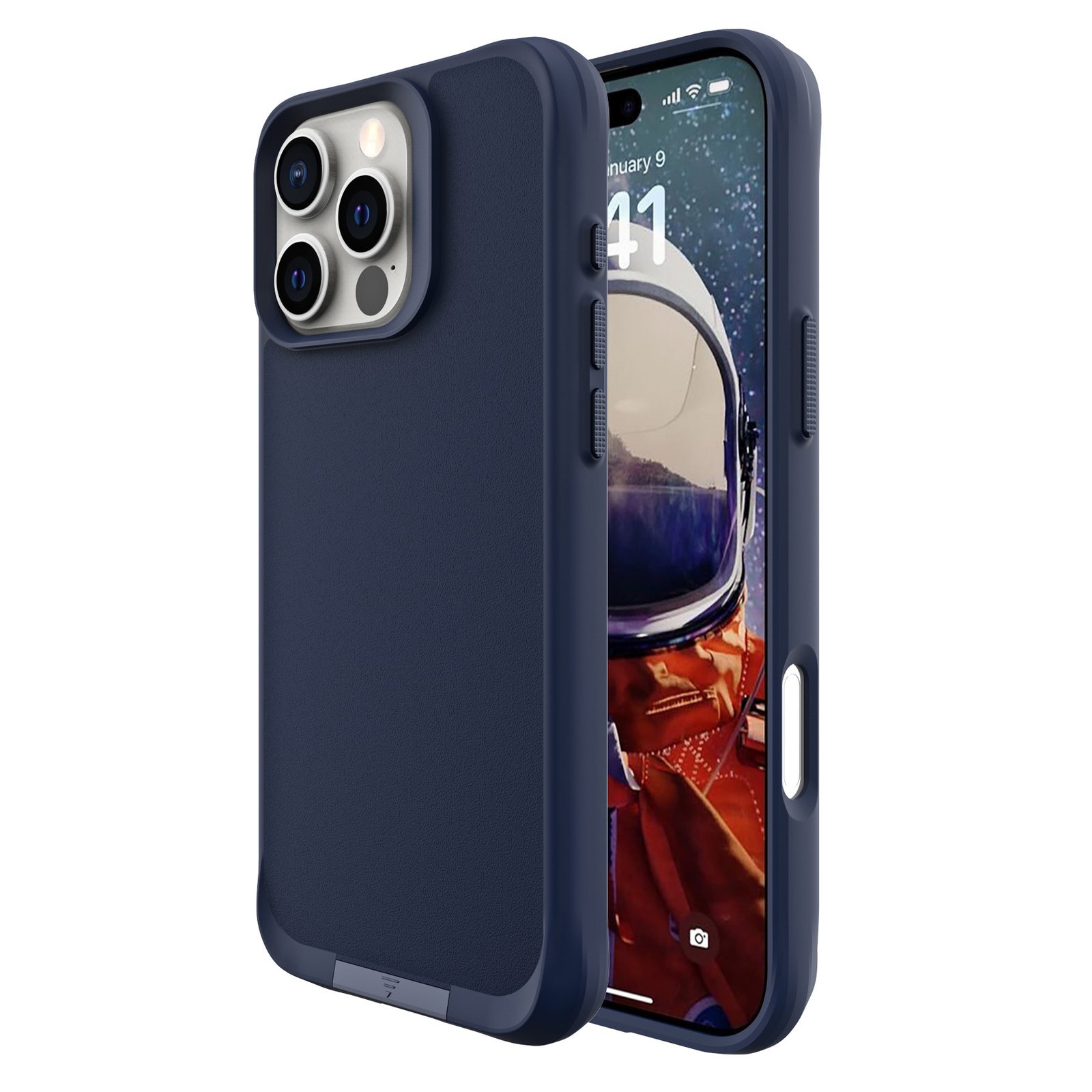 כיסוי לאייפון <b> 16 pro max</b> עם חיבור MagSafe כולל סטנד מתכת יציב מבית GRIP MATRIX - בצבעים – תמונה 6