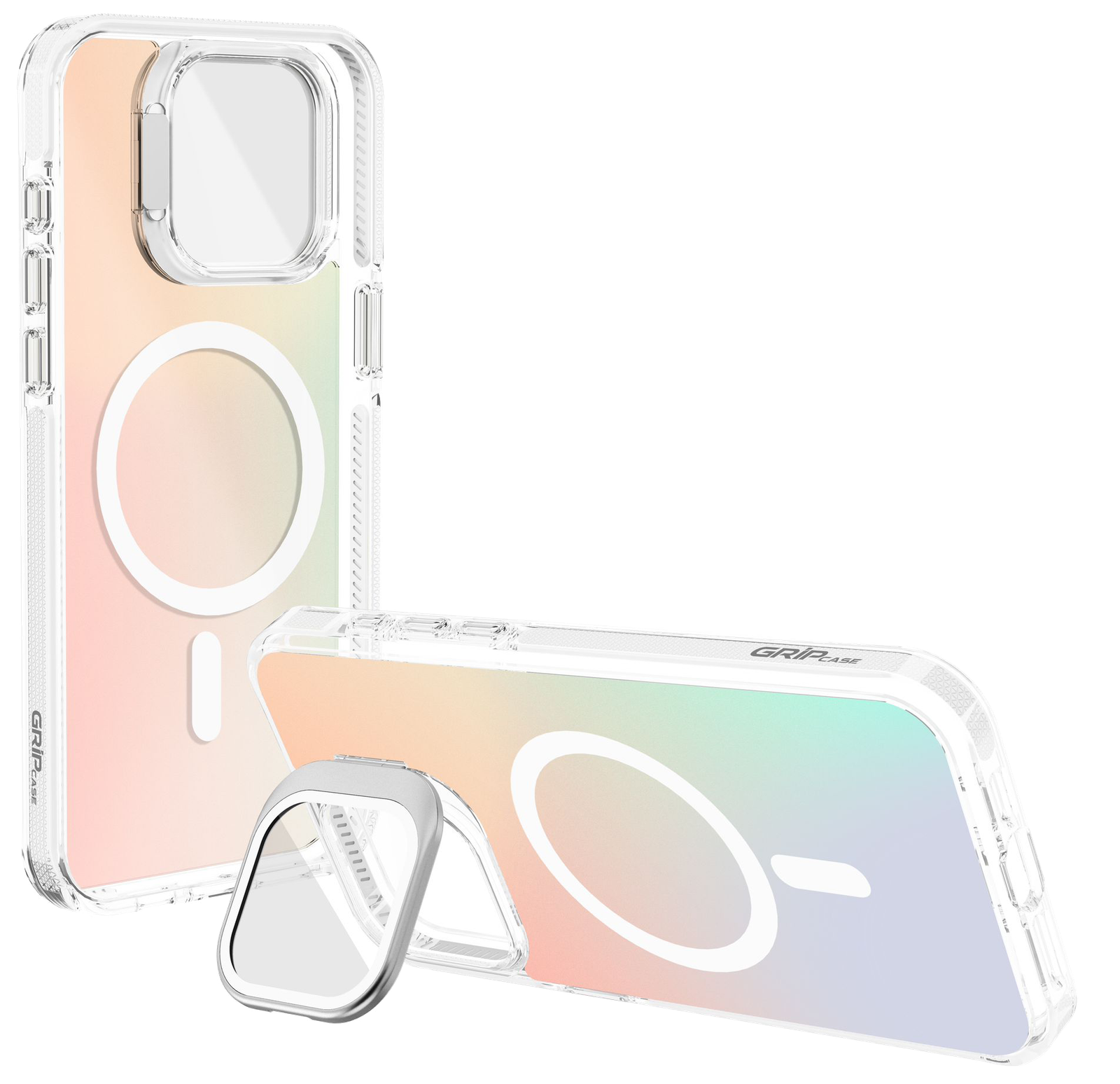 כיסוי לאייפון <b>16 pro</b> עם חיבור MagSafe מבית GRIP CRYSTAL PRO - בצבעים – תמונה 4