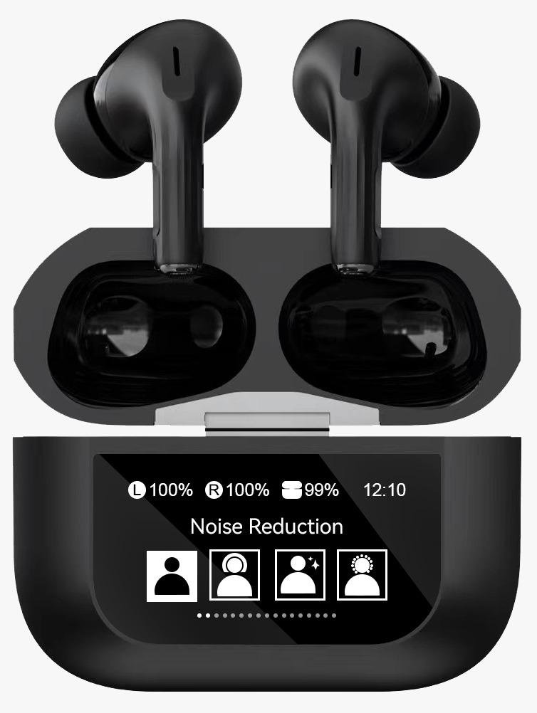 אוזניות אלחוטיות CORAL Shape ANC TWS - שחור / לבן
