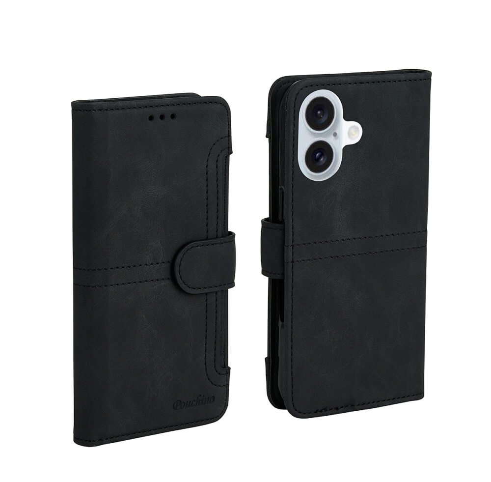 נרתיק ארנק אופנתי לאייפון <b>16 PLUS</b >  דגם Pouchino CLASSIC