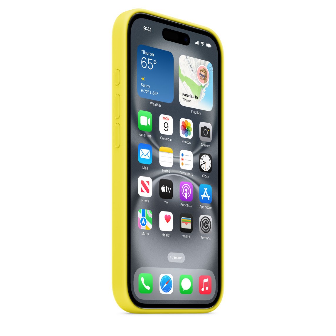 כיסוי סיליקון לאייפון עם MagSafe מוצר מקורי APPLE <b> iPhone 16 PRO </b> - במבחר צבעים – תמונה 16