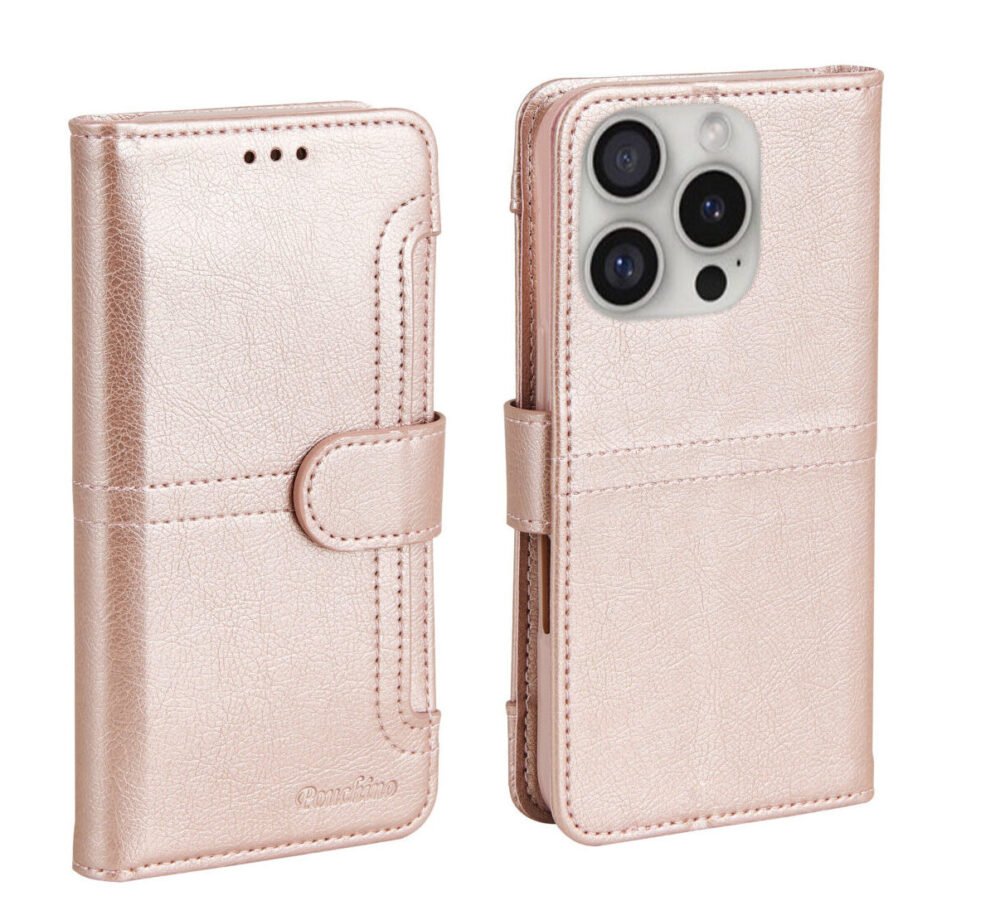 נרתיק ארנק אופנתי לאייפון 16 <b>PRO MAX</b >  דגם Pouchino CLASSIC