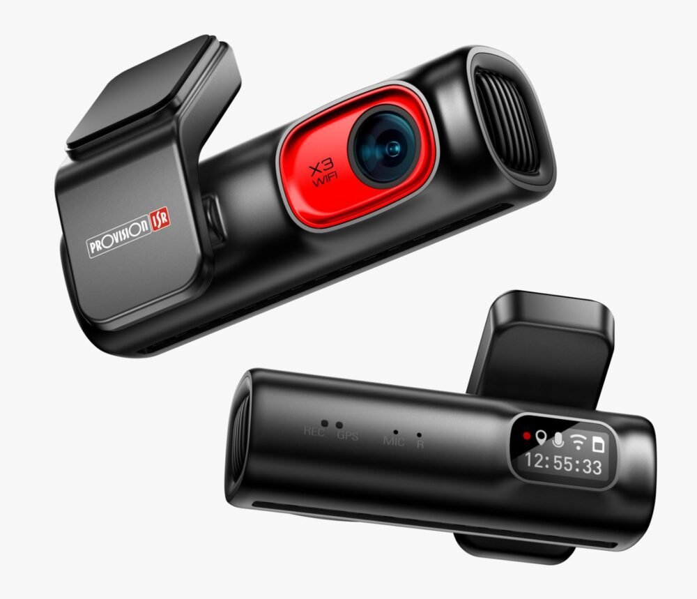 Alternative view of מצלמת דרך דו־כיוונית קדמית ואחורית PROVISION ISR X3