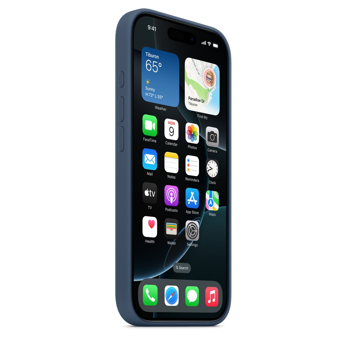 כיסוי סיליקון לאייפון עם MagSafe מוצר מקורי APPLE <b> iPhone 16 PRO </b> - במבחר צבעים – תמונה 4
