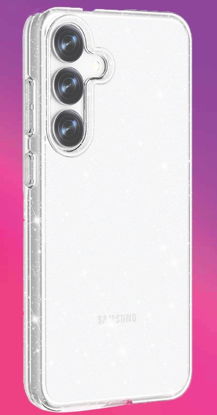 מגן לגלקסי <b>S-25 </b> GRIP GUARD - שקוף מנצנץ