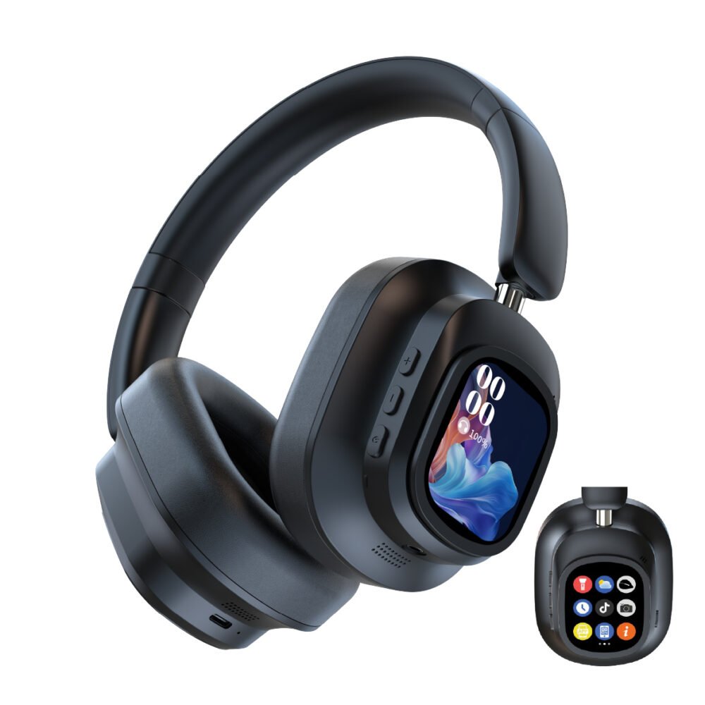 אוזניות אלחוטיות ENERGY S500 עם מסך מגע ונגן MP3