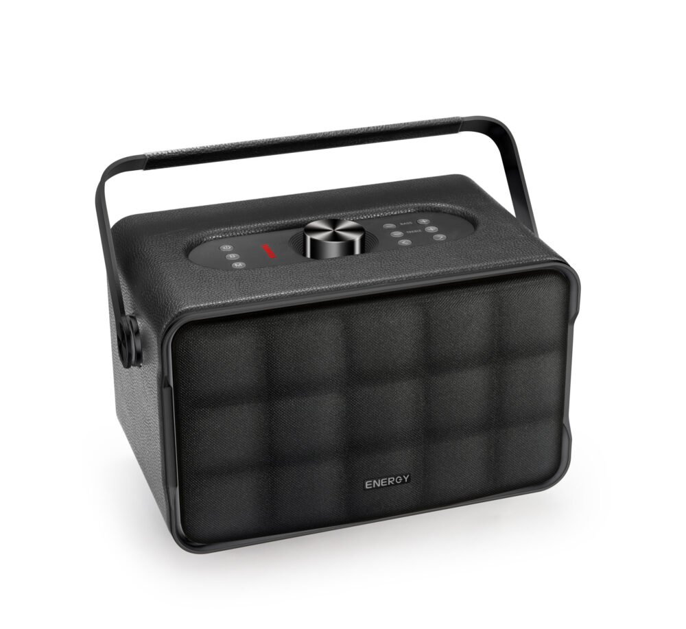 רמקול אלחוטי ENERGY Vintage P80 BT - עיצוב רטרו יוקרתי וסאונד עוצמתי