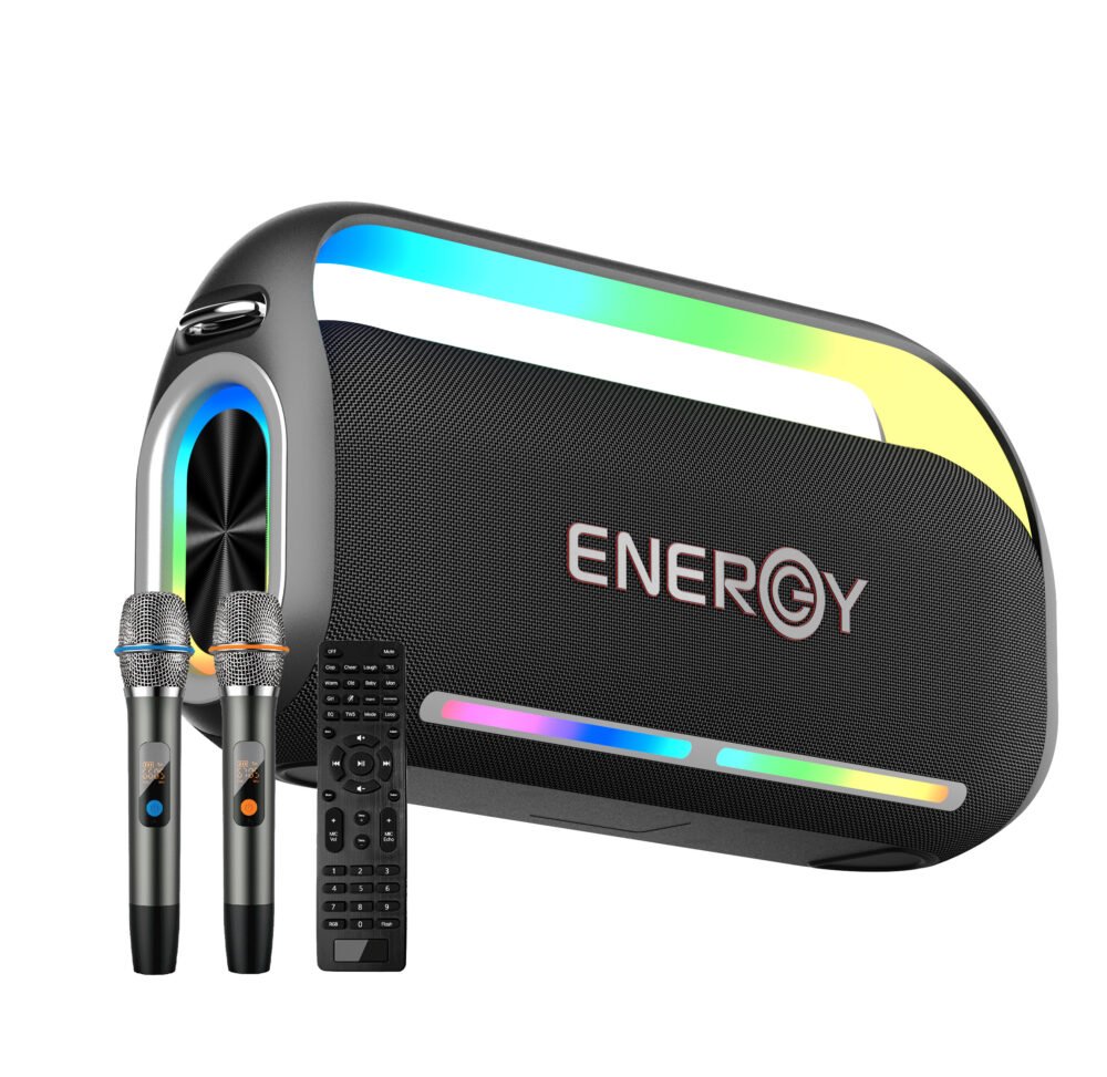 רמקול קריוקי אלחוטי ENERGY ECHO K16 BT - סאונד עוצמתי בעיצוב קומפקטי