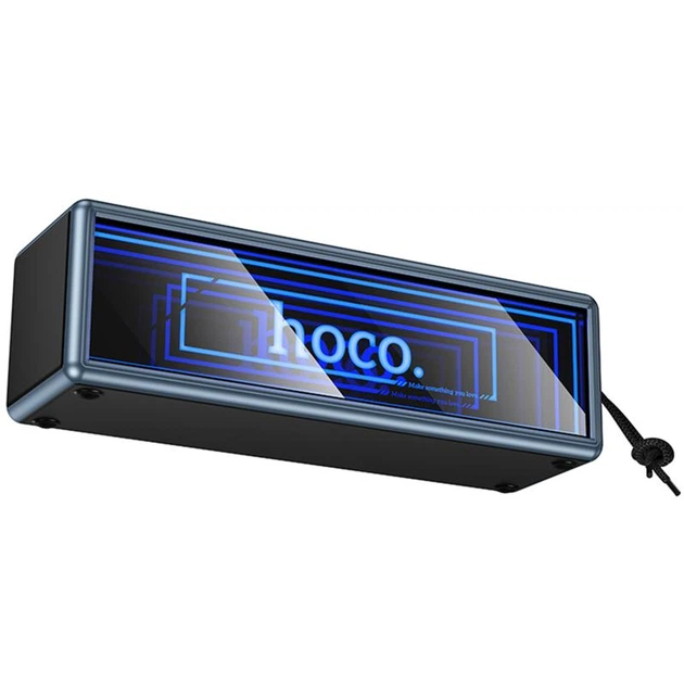 רמקול בלוטוס hoco HC40 עם אפקט תאורה תלת-ממדי וסאונד עוצמתי – תמונה 3