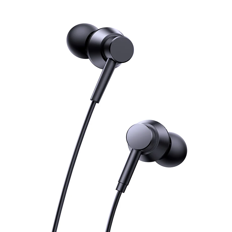 אוזניות חוטיות Baseus Encok CZ11 Type-C — עיצוב In-Ear עם מתאמי סיליקון בצבע שחור – תמונה 3