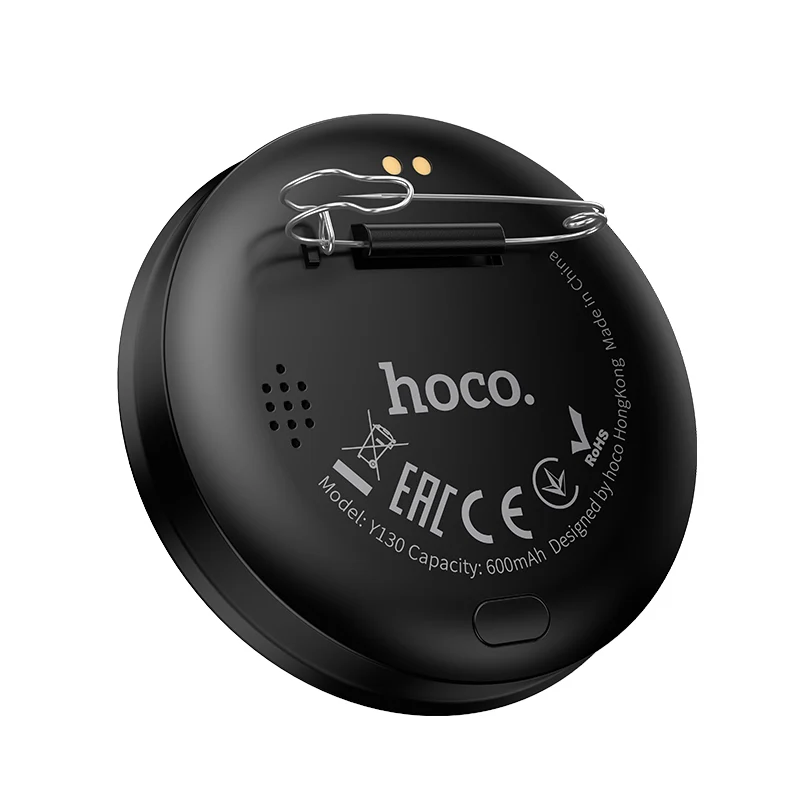 תג דיגיטלי חכם HOCO Y130 — מסך HD בגודל 1.85", תמיכה בתמונות, סרטונים וקבצי GIF – תמונה 4
