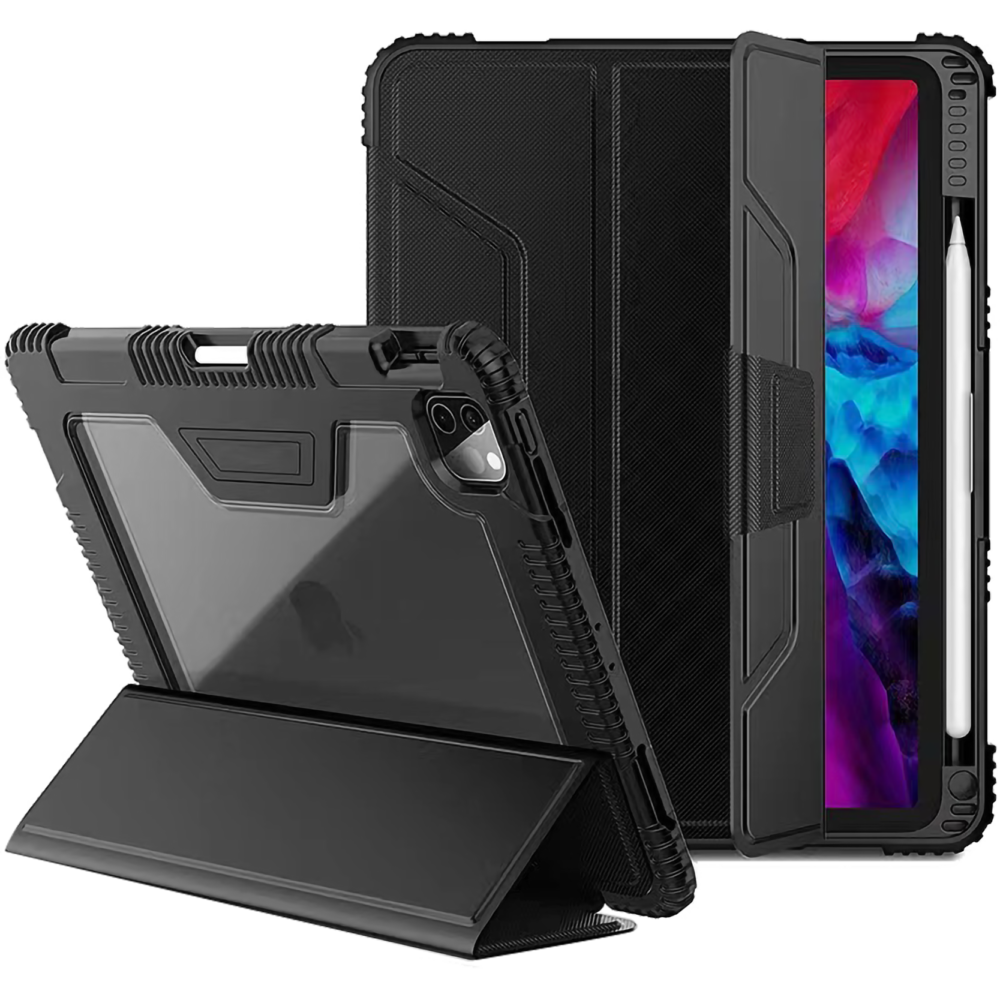 כיסוי מגן איכותי Grip Case Defense לטאבלט Samsung Tab S9 FE / Tab S10 — הגנה מקסימלית בעיצוב יוקרתי