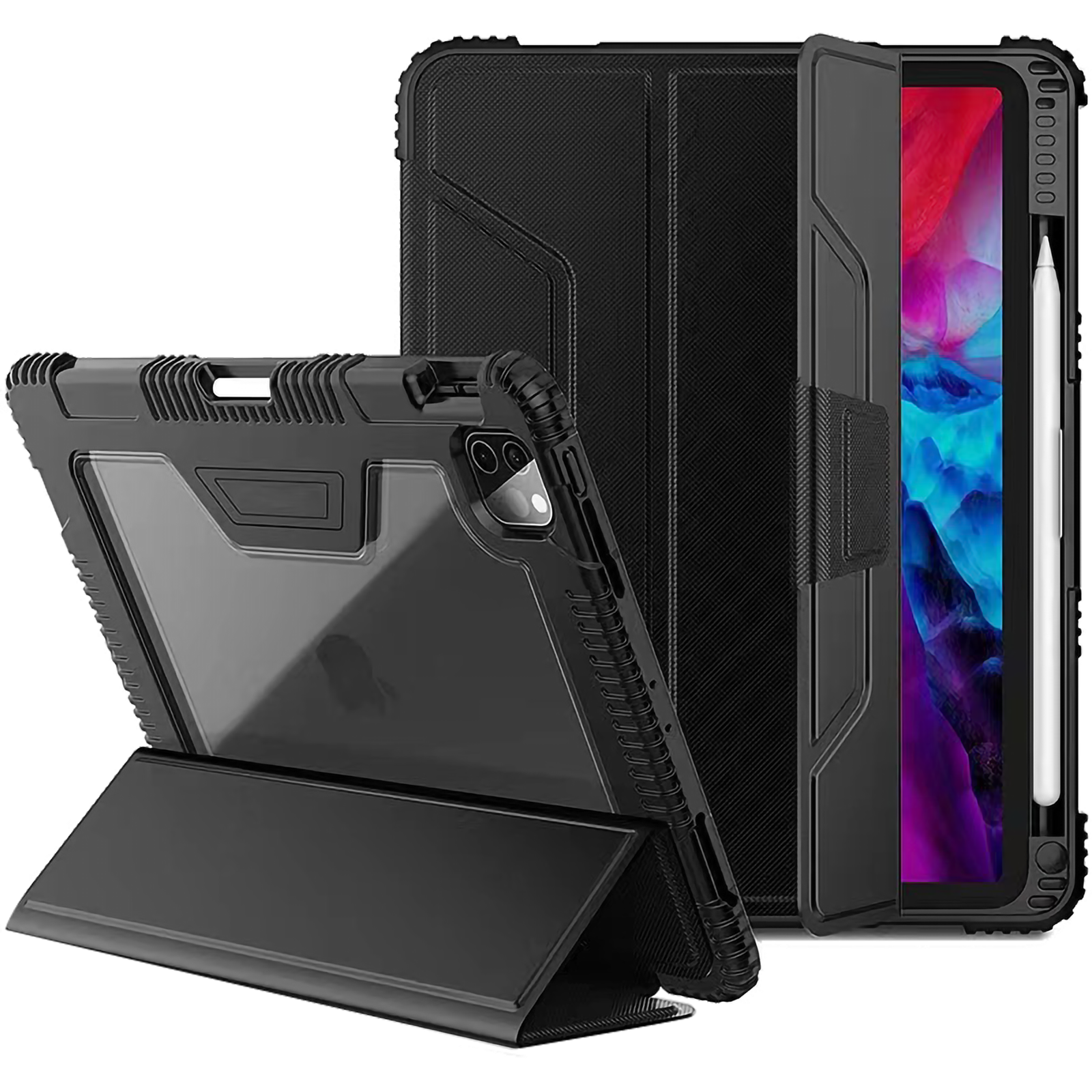 כיסוי מגן איכותי Grip Case Defense לטאבלט Samsung Tab S9 FE / Tab S10 — הגנה מקסימלית בעיצוב יוקרתי