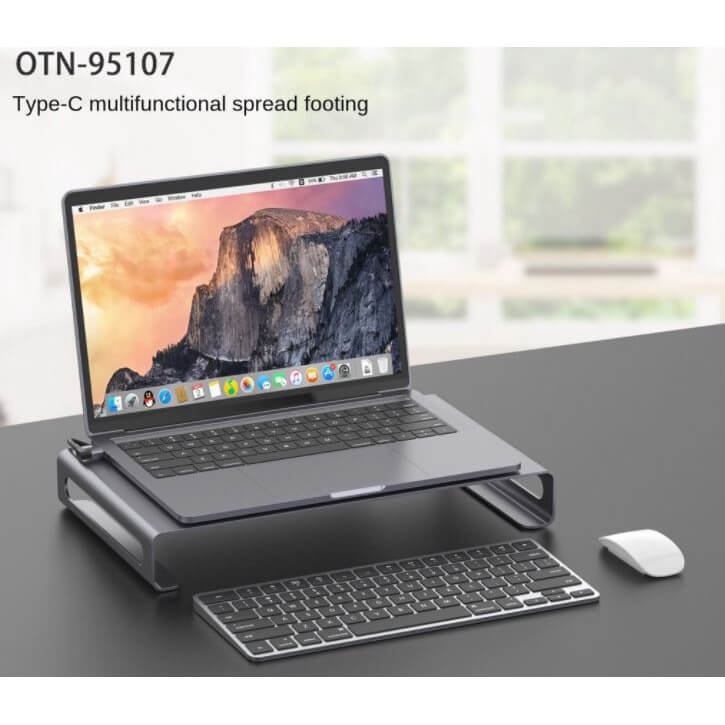 Alternative view of תחנת עגינה 9 ב-1 Onten OTN-95107 - פתרון חיבורים מושלם למחשב נייד