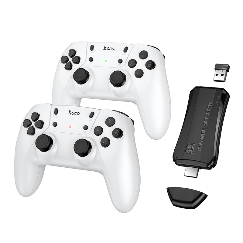 קונסולת משחקים Hoco GA31 Game Stick – עם 20,000 משחקי רטרו וזוג שלטים אלחוטיים