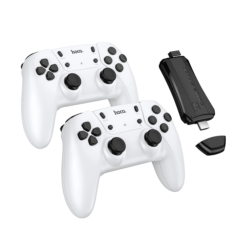 קונסולת משחקים Hoco GA31 Game Stick – עם 20,000 משחקי רטרו וזוג שלטים אלחוטיים – תמונה 4
