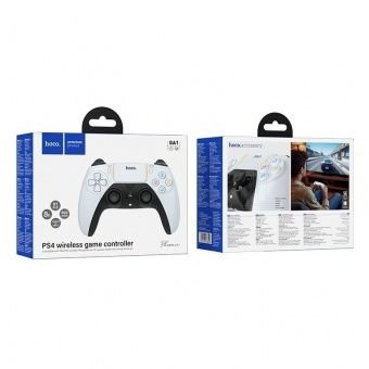 שלט משחק אלחוטי Hoco GA1 Warrior – תואם PS4, PC וסמארטפונים – תמונה 4