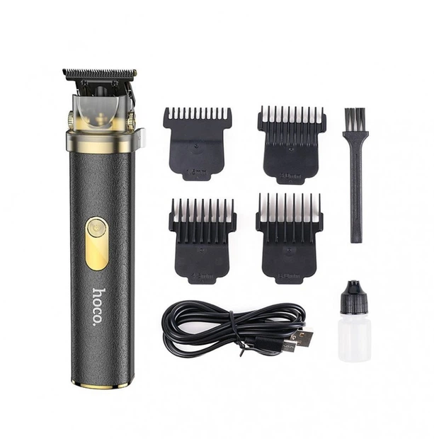 מכונת תספורת ופיניש hoco HP22 עם חיבור טעינה Type-C ולהבי T-Blade