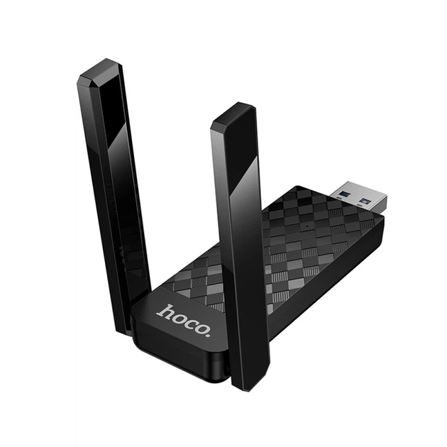 מתאם רשת אלחוטי USB Hoco HI34 Wi-Fi 6 מהירות 600Mbps – תמונה 6