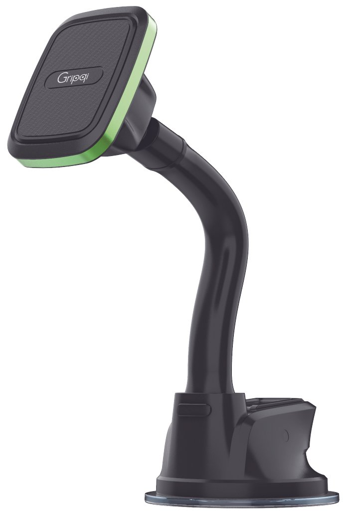 מעמד מגנטי לרכב GRIPQI XS22 עם זרוע ארוכה וגמישה ו-6 מגנטים עוצמתיים