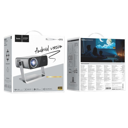 מקרן חכם Full HD 1080p עוצמתי HOCO DT5 עם פוקוס אוטומטי ו-Wi-Fi כפול – תמונה 5