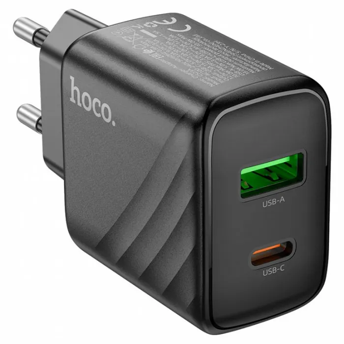 מטען קיר מהיר Hoco CS23A PD 30W – עוצמה וקומפקטיות בחיבור USB-C