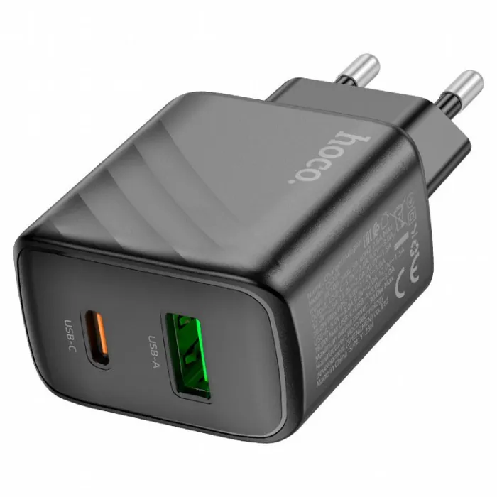 מטען קיר מהיר Hoco CS23A PD 30W – עוצמה וקומפקטיות בחיבור USB-C – תמונה 6