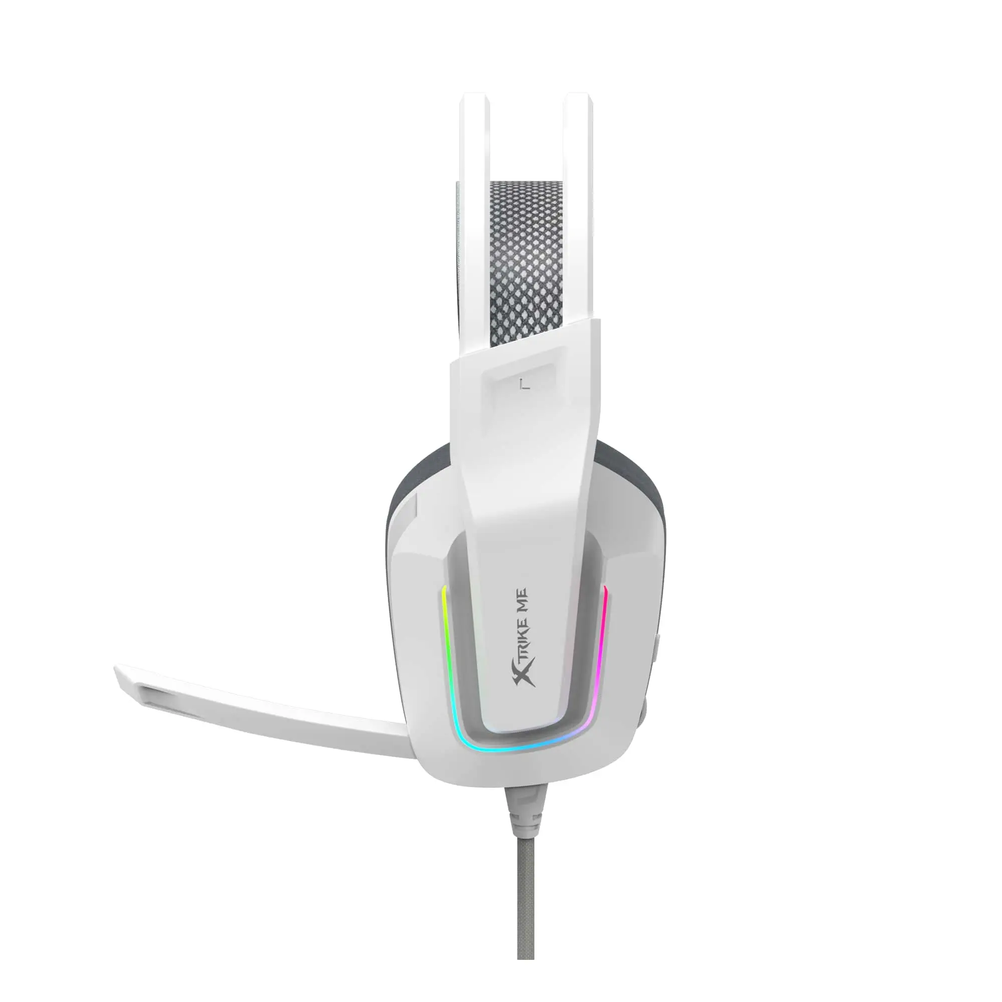 אוזניות גיימינג חוטיות דגם GH-712 מבית XtrikeMe עם מיקרופון ותאורה