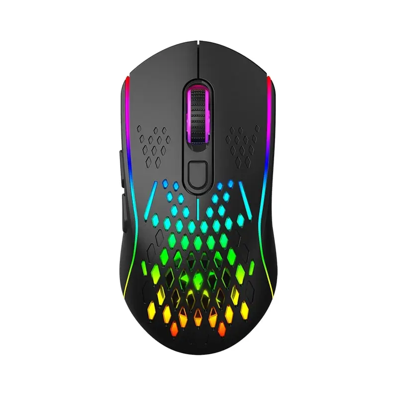 עכבר גיימינג אלחוטי דגם GW-611 מבית XtrikeMe עם תאורת RGB