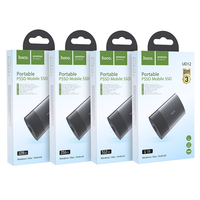 כונן SSD נייד UD12 PSSD – אחסון מהיר במיוחד וגיבוי אמין בלחיצת כפתור