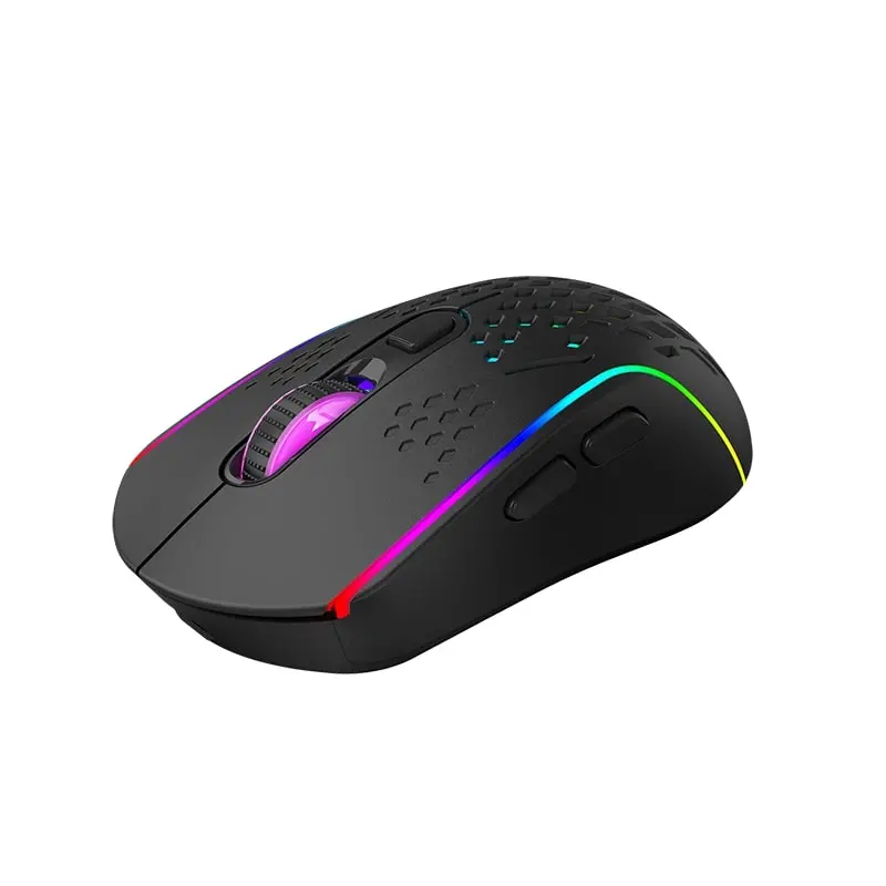 עכבר גיימינג אלחוטי דגם GW-611 מבית XtrikeMe עם תאורת RGB – תמונה 4