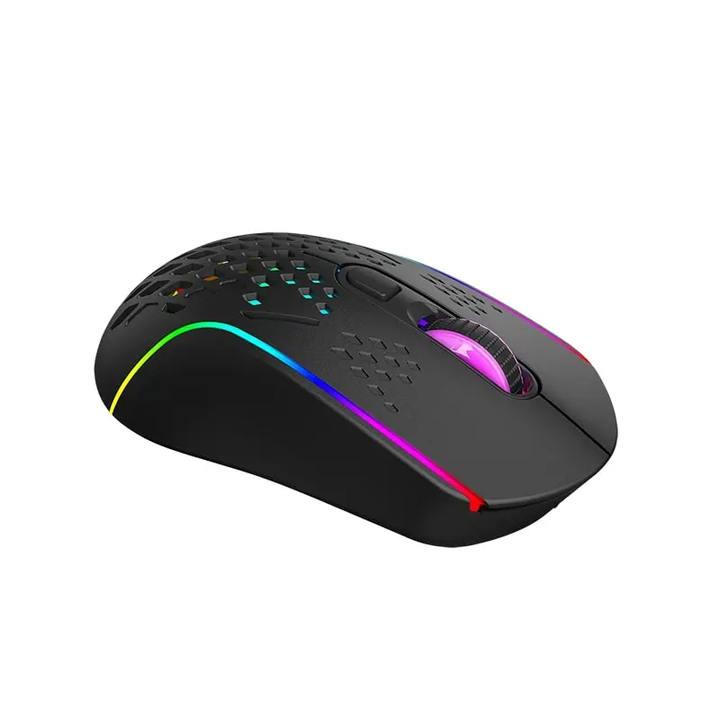 עכבר גיימינג אלחוטי דגם GW-611 מבית XtrikeMe עם תאורת RGB – תמונה 3