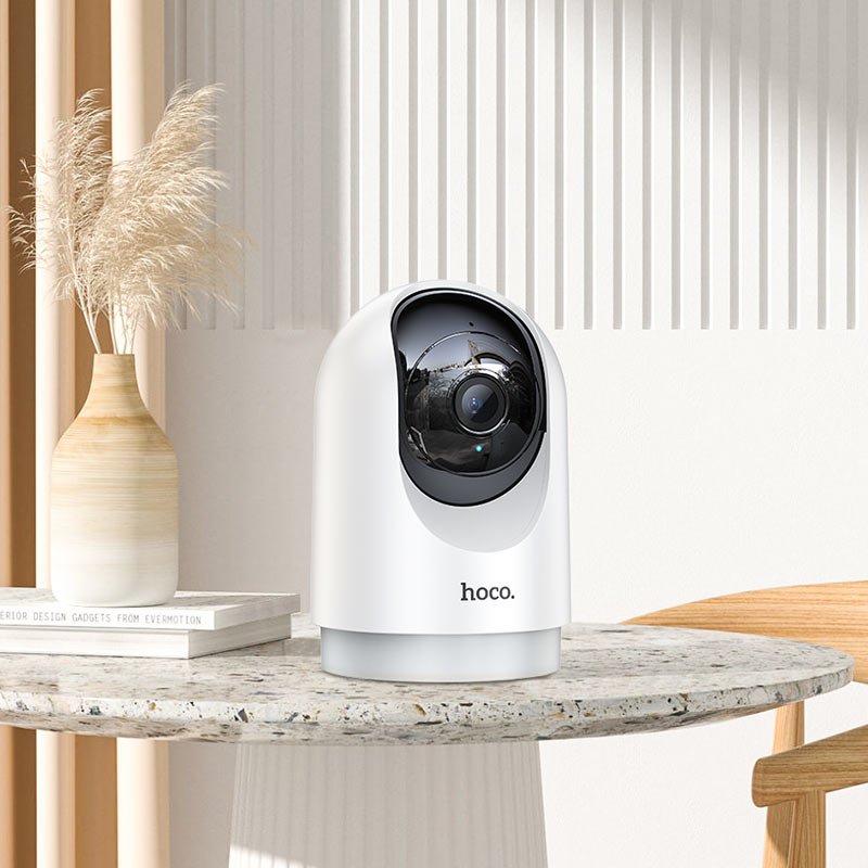 מצלמת אבטחה פנימית D1 PTZ HD - כיסוי מלא 360° ושליטה מרחוק – תמונה 3