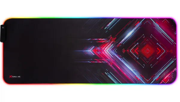 פד ענק לעכבר גיימינג עם תאורת RGB דגם MP-606 מבית XtrikeMe למקלדת ועכבר – תמונה 3