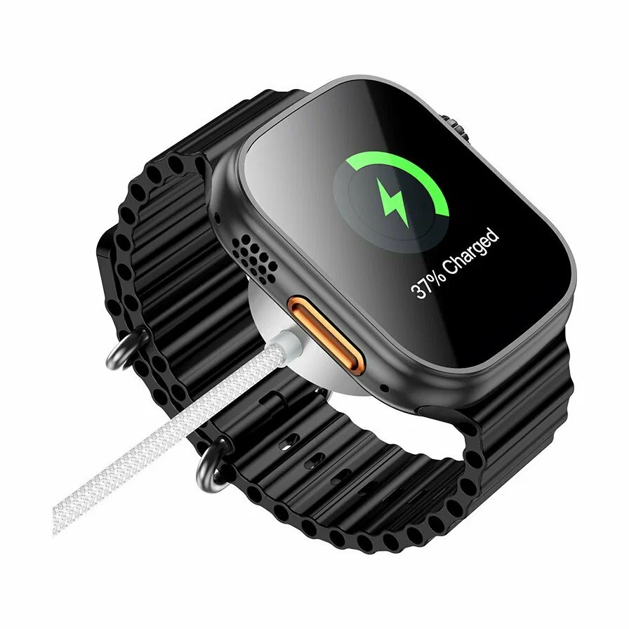 מטען אלחוטי מגנטי Hoco CW59 – מתאים גם ל-Apple Watch וגם ל-Samsung Watch