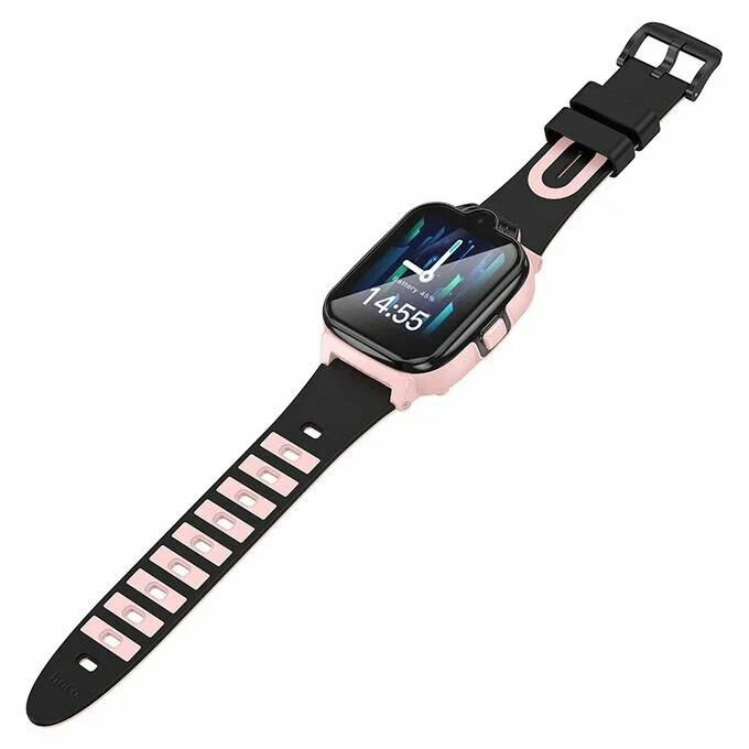 שעון חכם לילדים Hoco Y104 4G – עם GPS מובנה, שיחות וידאו וכפתור SOS – תמונה 7