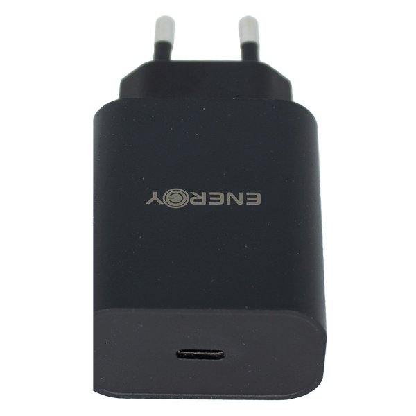 Alternative view of ראש מטען קיר מהיר ENERGY 25W — יציאת USB-C בתקן PD (ללא כבל)