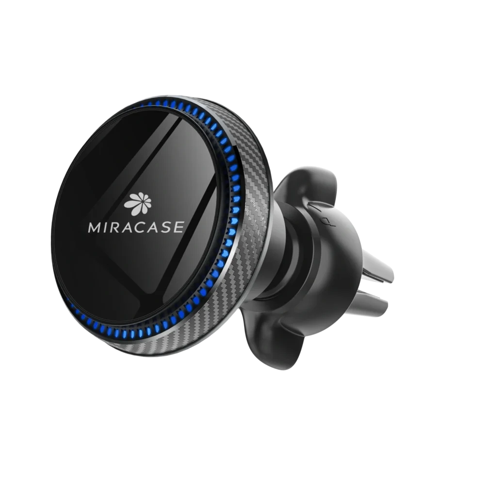 Alternative view of מעמד לרכב ומטען אלחוטי Miracase MMVM55 תומך MagSafe לפתח המזגן