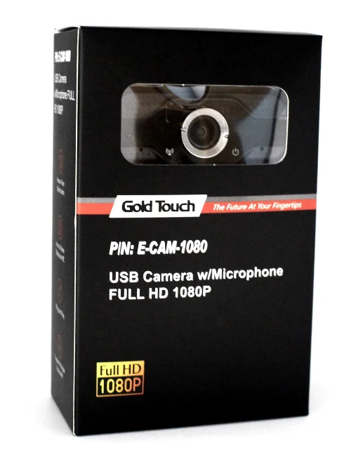 Alternative view of מצלמת רשת GoldTouch Full HD — מצלמה למחשב עם מיקרופון מובנה לזום ושיחות וידאו