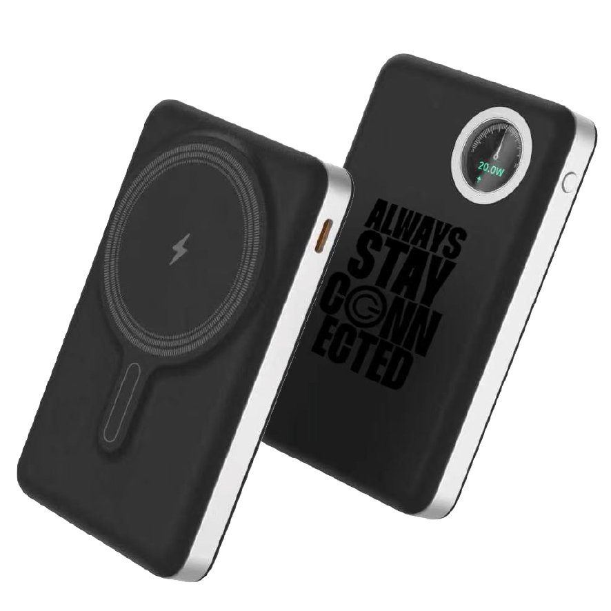 סוללת גיבוי מגנטית ENERGY MLPD10K 10000mAh Magsafe — צבע שחור
