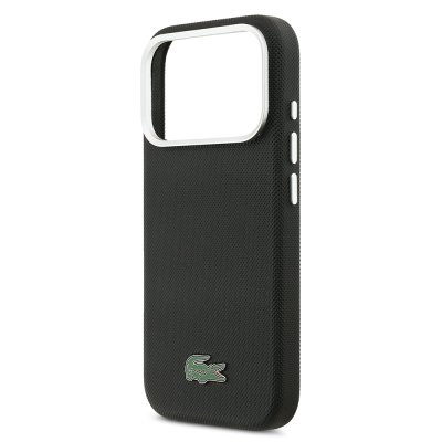 כיסוי LACOSTE MagSafe מקורי לאייפון 17 פרו מקס (iPhone 17 Pro Max) — שחור – תמונה 6