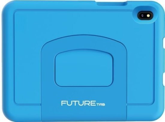 Alternative view of טאבלט לילדים FutureTAB "8 4G LTE — זיכרון 128GB+4GB צבע כחול כולל 2 כיסויי הגנה (ורוד וכחול) במארז
