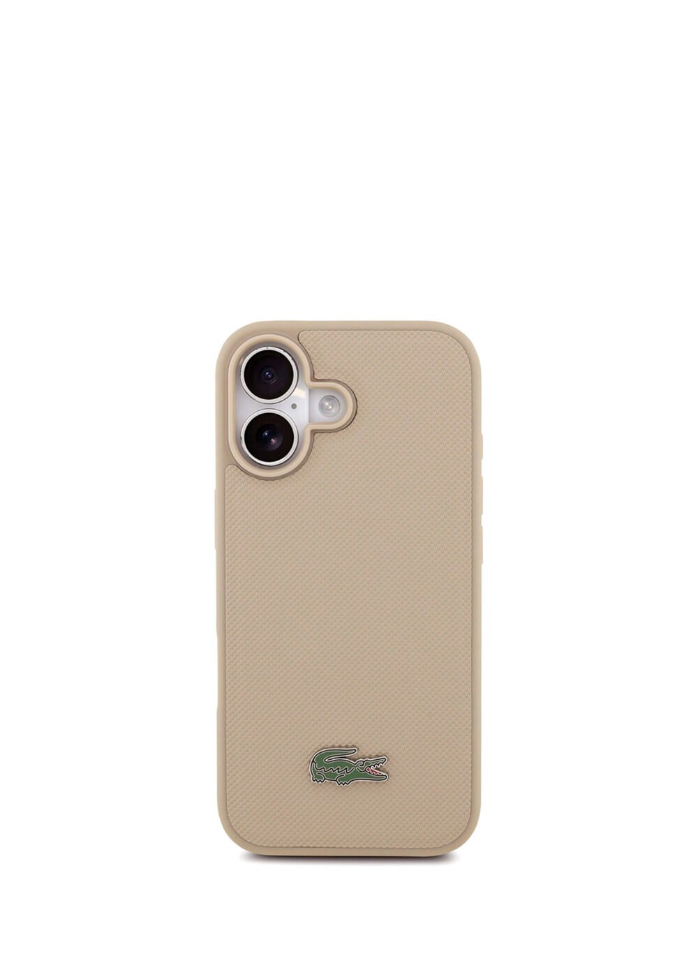 Alternative view of כיסוי MagSafe מקורי LACOSTE לאייפון 17 (iPhone 17) — בז' (Beige)