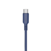 כבל סיליקון ENERGY C to C 60W Silicone 1.3M — צבע כחול